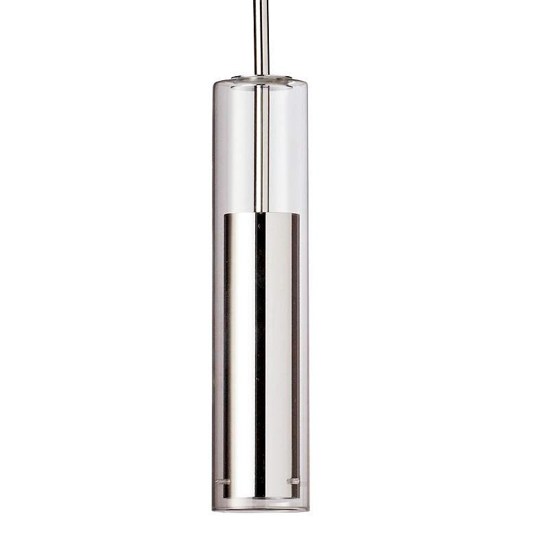 Image 3 Luna 2 1/2" Wide Polished Chrome LED Mini Pendant more views