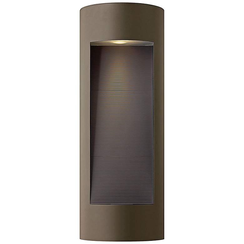 Image 2 Luna 24 inch High Bronze ADA Integrated LED Outdoor Wall Light