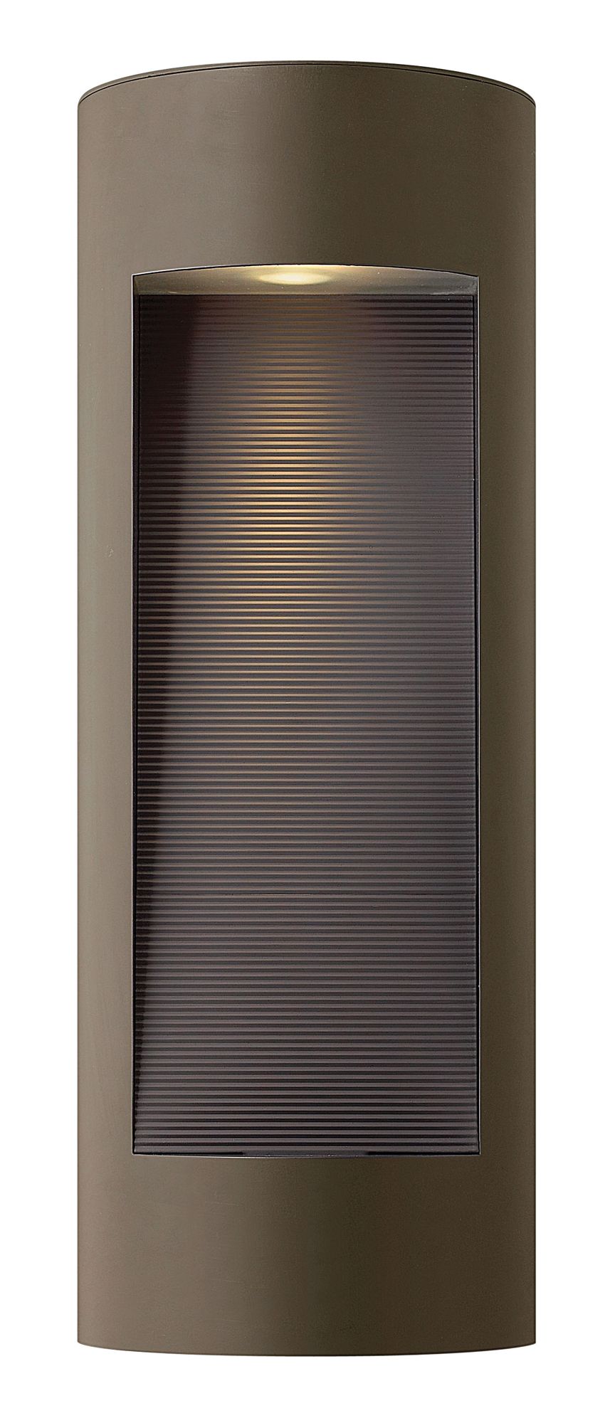 Image 3 Luna 24" High Bronze ADA Integrated LED Outdoor Wall Light more views