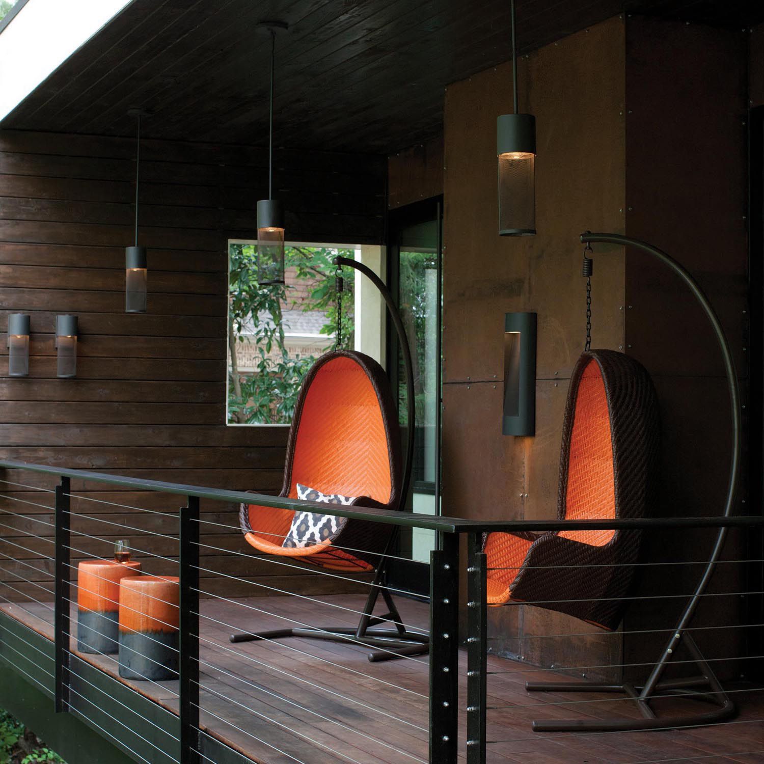 Image 6 Luna 24" High Bronze ADA Integrated LED Outdoor Wall Light more views