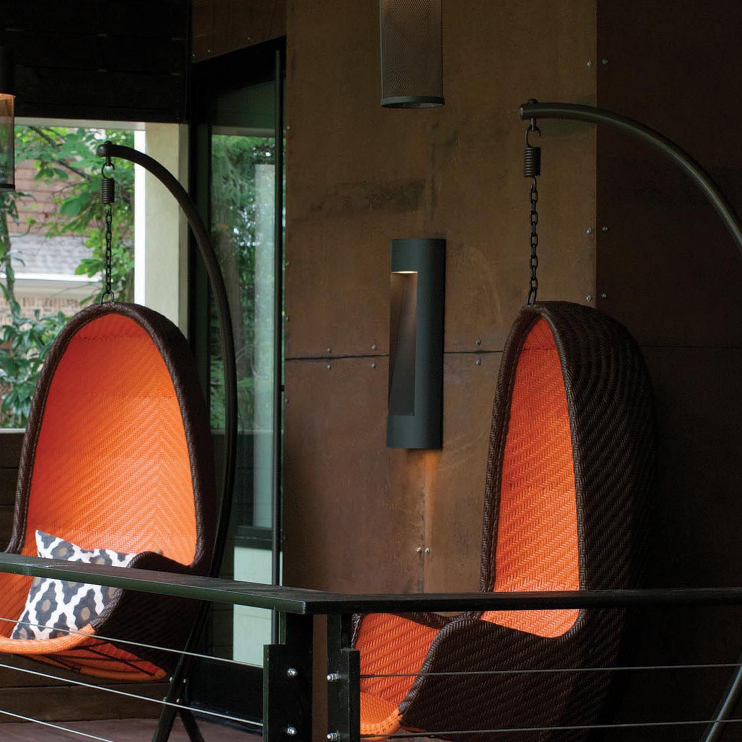 Image 7 Luna 24" High Bronze ADA Integrated LED Outdoor Wall Light more views