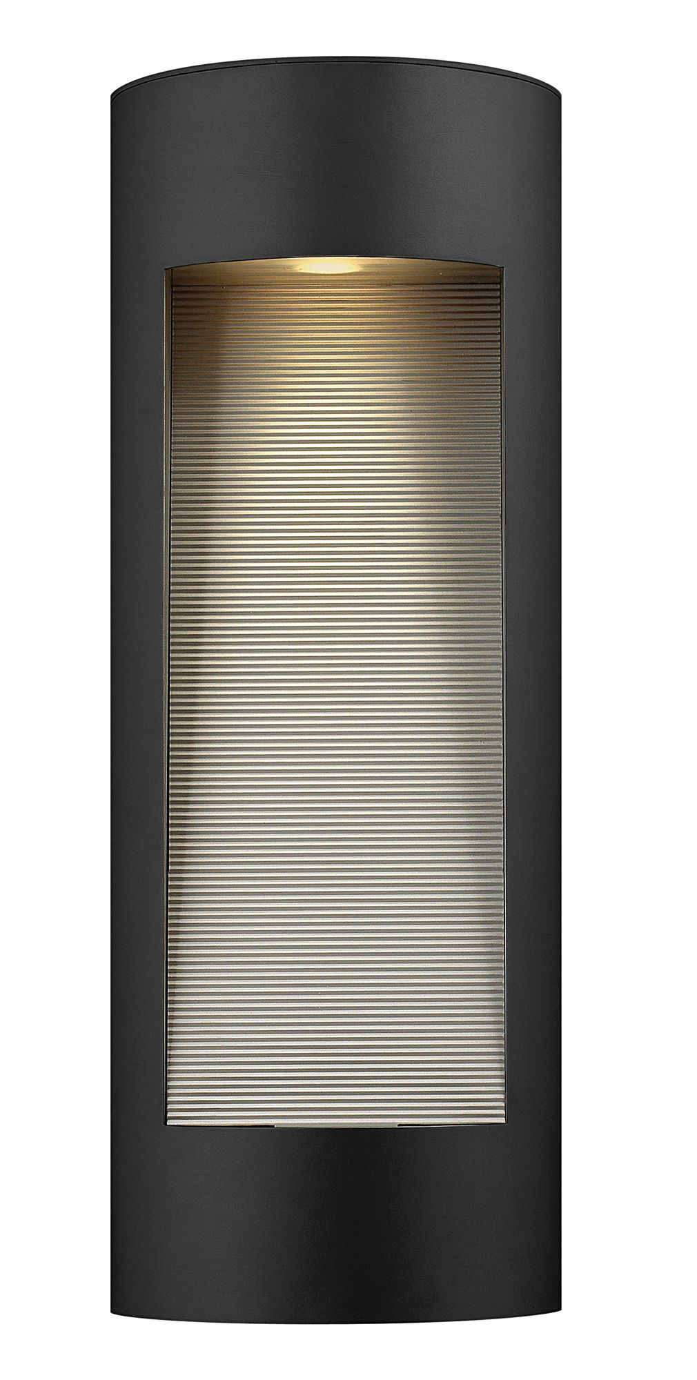 Image 2 Luna 24" High Satin Black ADA Socketed Outdoor Wall Light more views