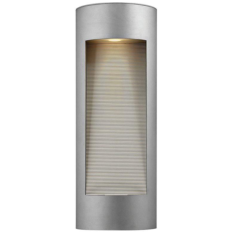 Image 1 Luna 24 inch High Titanium ADA Integrated LED Outdoor Wall Light