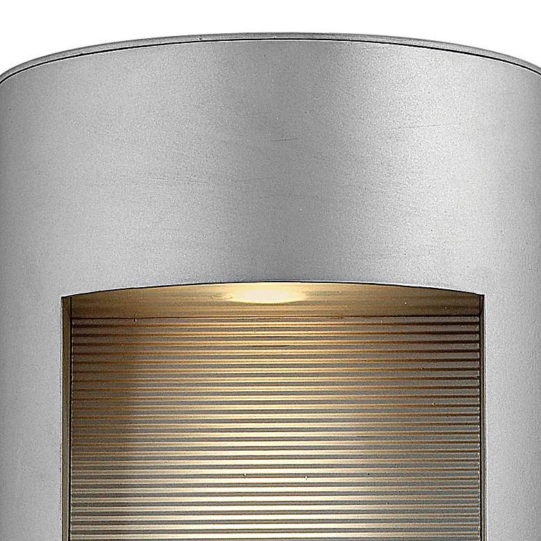 Image 4 Luna 24" High Titanium ADA Integrated LED Outdoor Wall Light more views