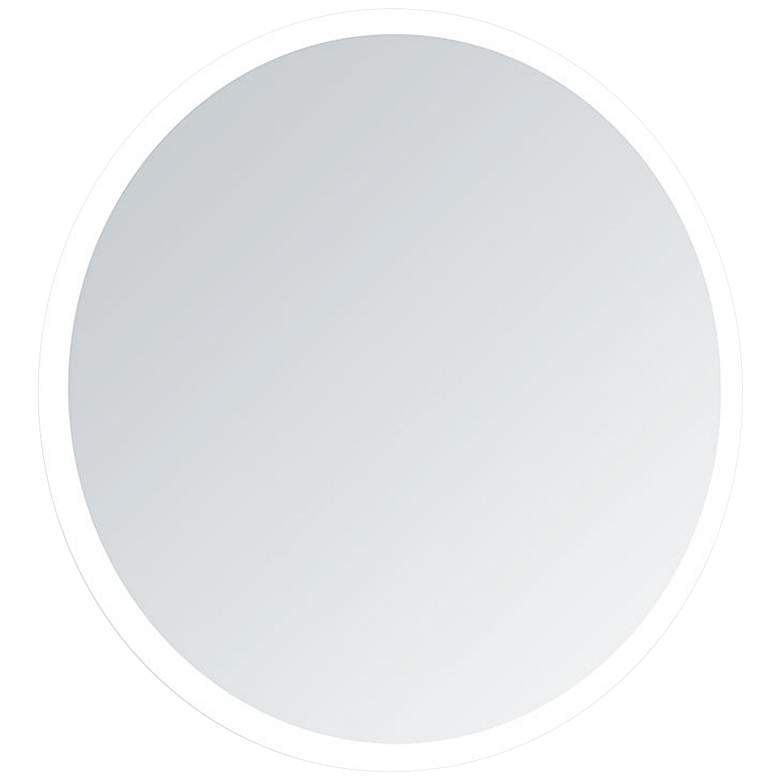 Image 2 Luna 24" Round LED Lighted Beauty/Bath Vanity Wall Mirror