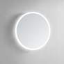 Luna 24" Round LED Lighted Beauty/Bath Vanity Wall Mirror