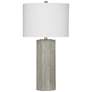 1_Luna 28" High Light Gray Table Lamp