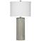 Luna 28" High Light Gray Table Lamp
