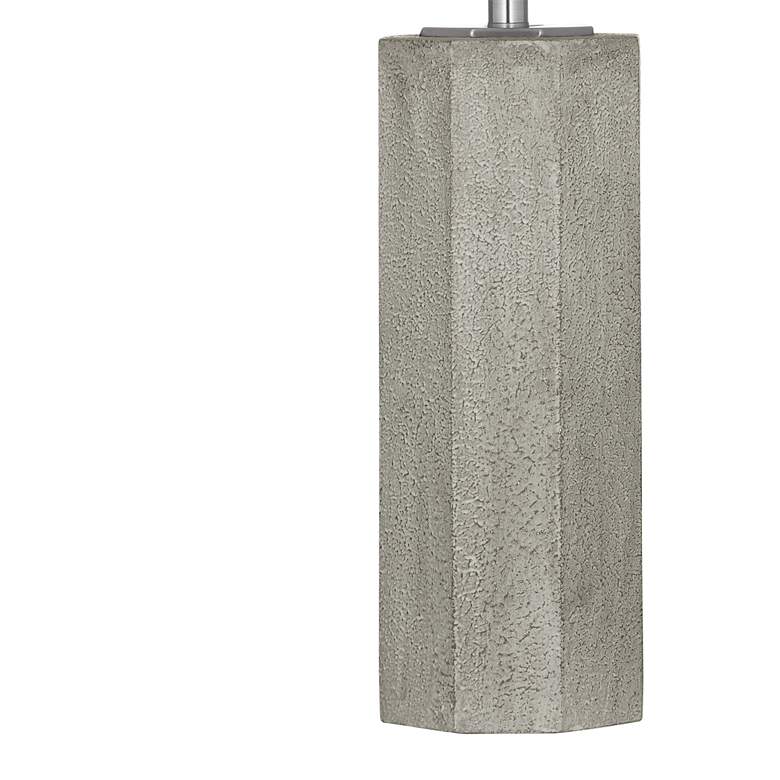 Image 3 Luna 28" High Light Gray Table Lamp more views