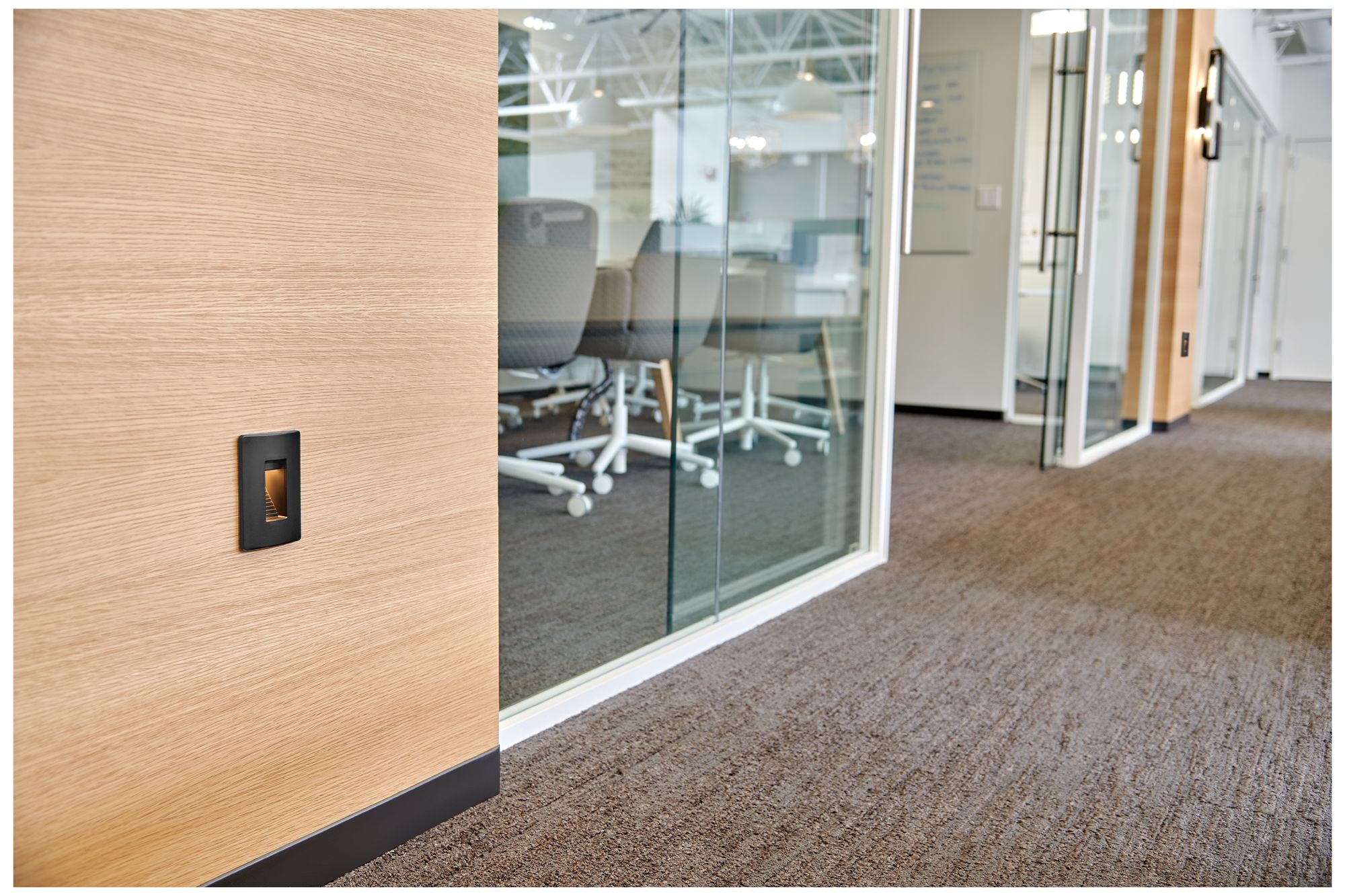 Luna 3" High Black Step Light by Hinkley Lighting