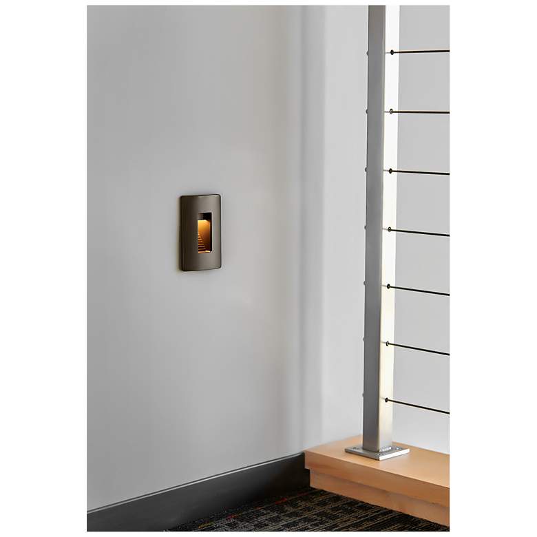Image 7 Luna 3" High Black Step Light by Hinkley Lighting more views