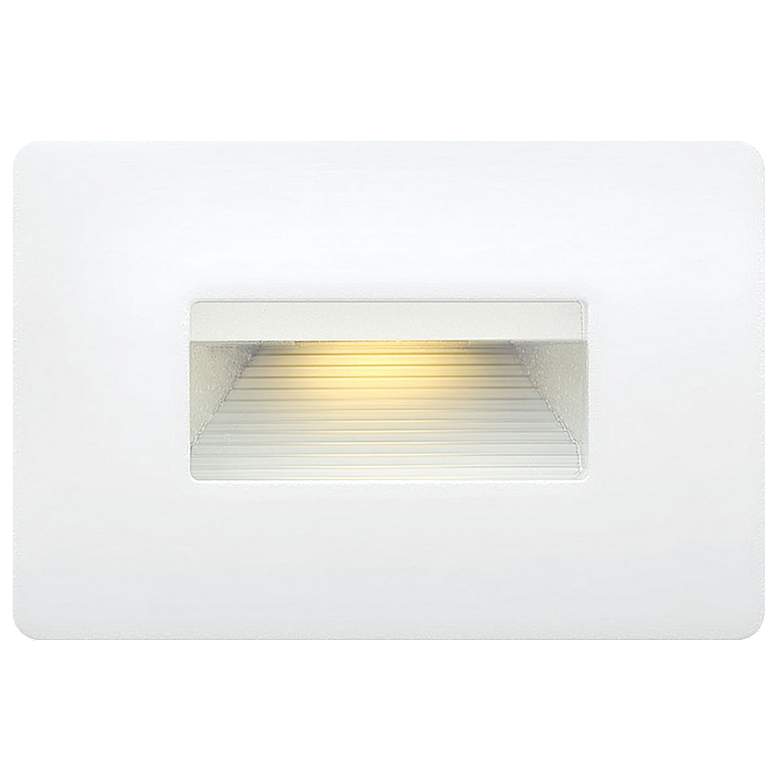 Image 1 Luna 3 inch High White Step Light by Hinkley Lighting