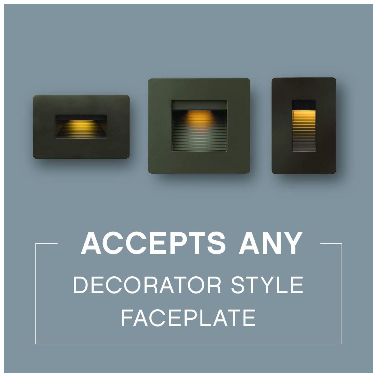 Luna 3" High White Step Light by Hinkley Lighting