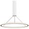 Luna 36" Round LED Pendant w/ 20' Cord Painted Brass