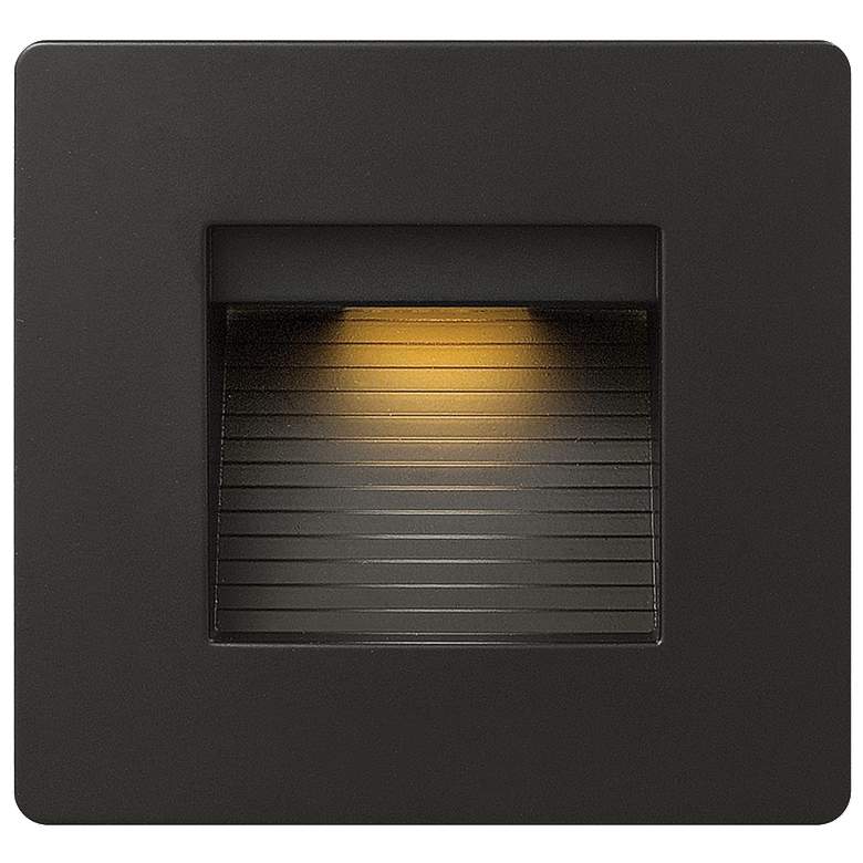 Image 1 Luna 4 1/2 inch High Black Step Light by Hinkley Lighting