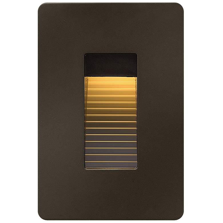 Image 1 Luna 4 1/2 inch High Bronze Step Light by Hinkley Lighting