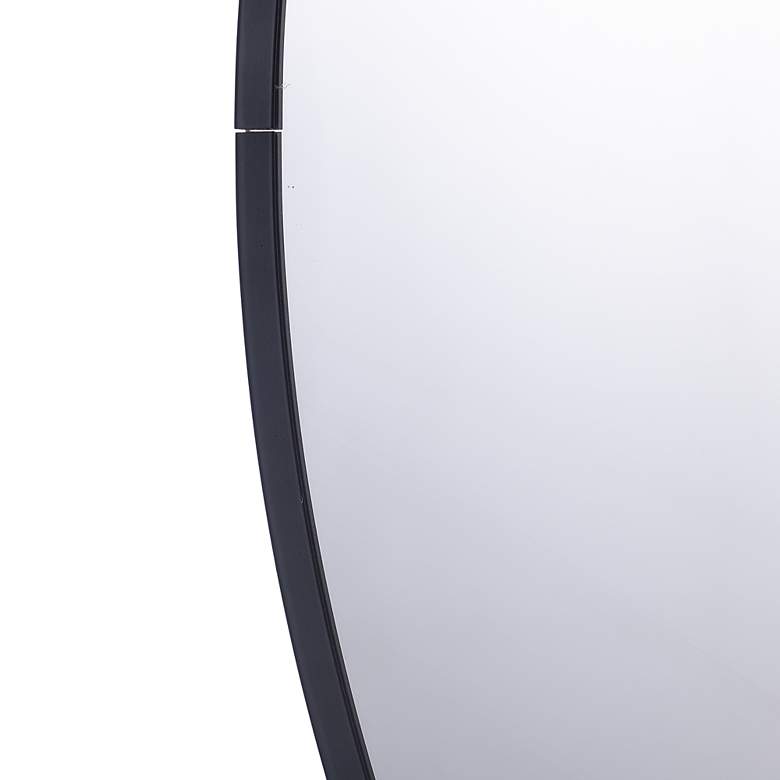 Image 5 Luna 43" Wide Round Blue Moon Mirror with Light more views