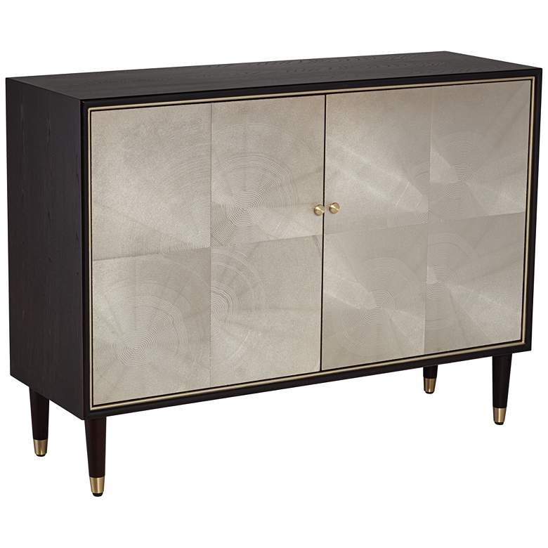 Image 3 Luna 47 1/4" Wide Espresso Wood Veneer Modern Cabinet