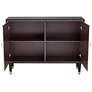 Luna 47 1/4" Wide Espresso Wood Veneer Modern Cabinet in scene