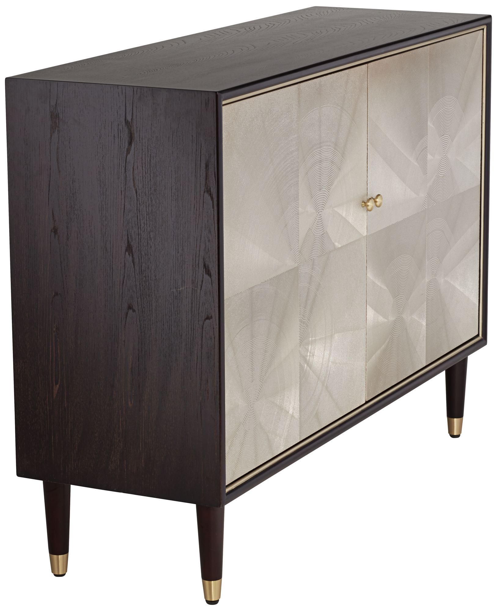 Luna 47 1/4" Wide Espresso Wood Veneer Modern Cabinet in scene