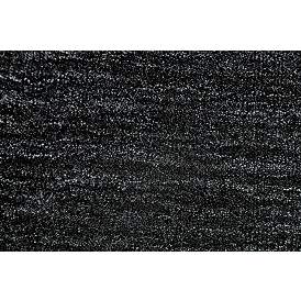Image5 of Luna 5798049 2'6"x8' Black Marled Wool Runner Area Rug more views