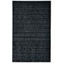 Thumbnail2 of Luna 5798049 2'x3' Black Marled Wool Rectangular Area Rug