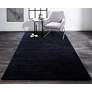 Thumbnail1 of Luna 5798049 2'x3' Black Marled Wool Rectangular Area Rug