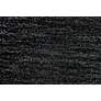 Luna 5798049 5&#39;x8&#39; Black Marled Wool Rectangular Area Rug