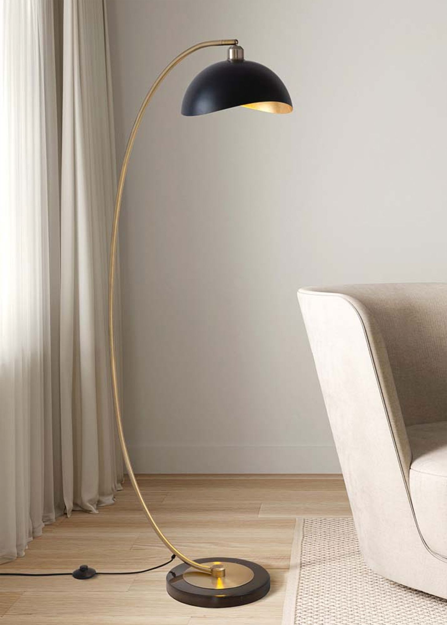 camacho industrial floor lamp