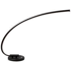Luna Black LED Desk Lamp