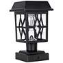 Thumbnail2 of Luna II 9" High Black GS LED Solar Lights Set of 2