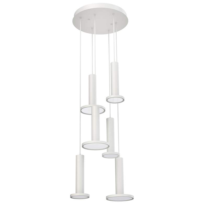 Image 1 Luna Mixed Hextuple LED Pendant 120V