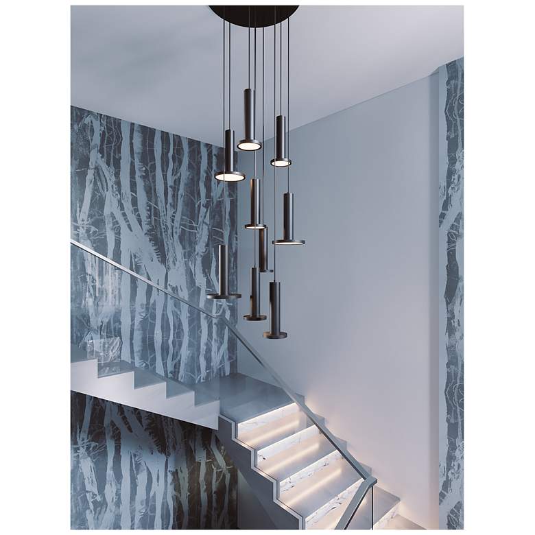 Image 2 Luna Nonuple LED Pendant 120V more views