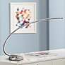 1_Luna Satin Chrome LED Desk Lamp