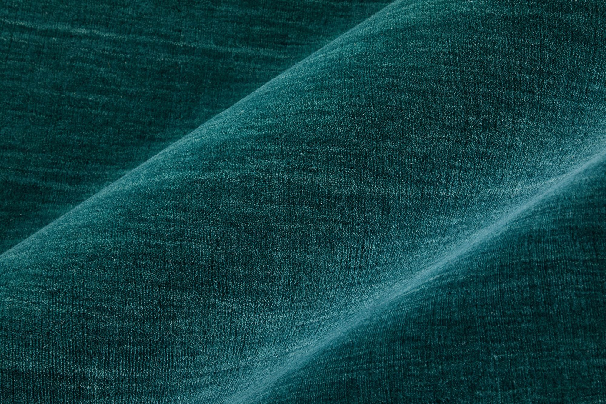 Image 7 Luna Solid Hand Woven Blue Area Rug 8' x 8' Round more views