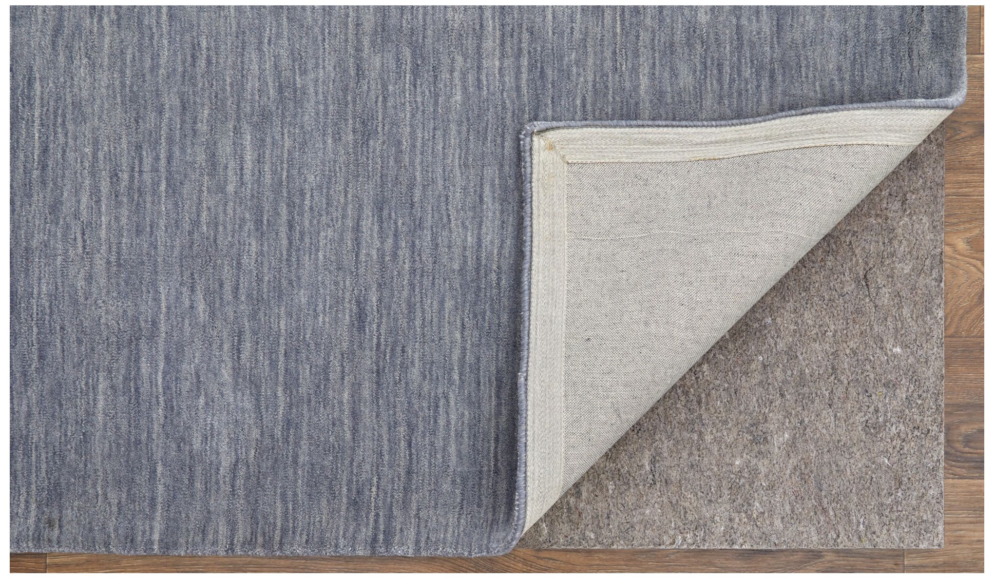 Image 6 Luna Solid Hand Woven Gray Area Rug 8' x 8' Round more views
