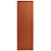 Luna Solid Hand Woven Orange Area Rug 2'-6" x 8'