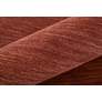 7_Luna Solid Hand Woven Orange Area Rug 8' x 8' Round more views