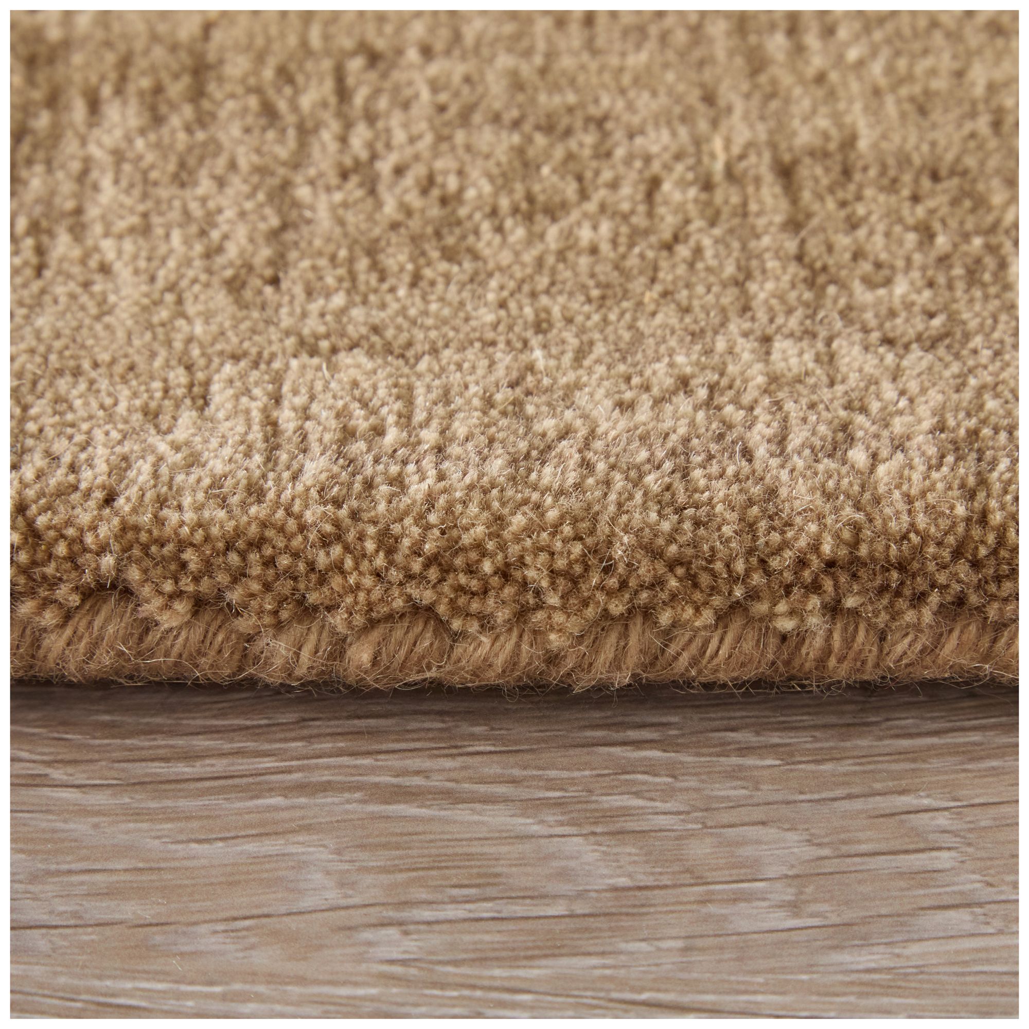 Luna Solid Hand Woven Tan Area Rug 8049F 2'-6" x 8'