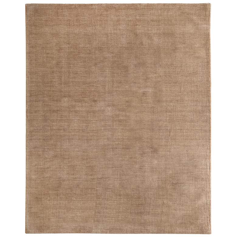 Luna Area Rug Luna Solid Hand Woven Tan Area Rug 8049F 8' x 11' - #8769X | Lamps Plus