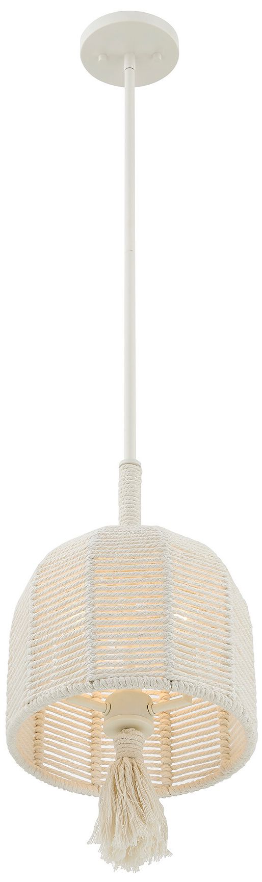 Image 5 Lunara 3-Light Pendant in Cotton by Breegan Jane more views