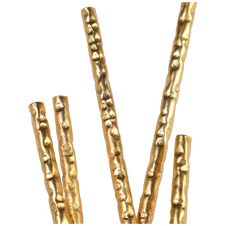 Image 4 Lunara 5.1" Wide Gold Black 1-Light LED Wall Sconce more views