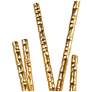 4_Lunara 5.1" Wide Gold Black 1-Light LED Wall Sconce more views