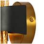 5_Lunara 5.1" Wide Gold Black 1-Light LED Wall Sconce more views