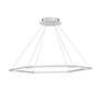 2_Lune 0.6"H x 32"W 6-Light Pendant in Aluminum more views