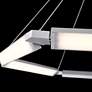 3_Lune 0.6"H x 32"W 6-Light Pendant in Aluminum more views