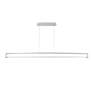 3_Lune 3.54"H x 63"W 1-Light Linear Pendant in Aluminum more views