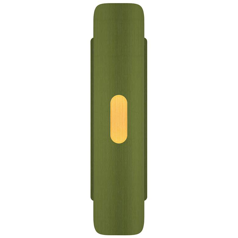 Image 1 Lupe 23.6" High Green WEP Light Collection LED Wall Sconce