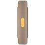 Lupe 23.6" High Grey Oak WEP Light Collection LED Wall Sconce
