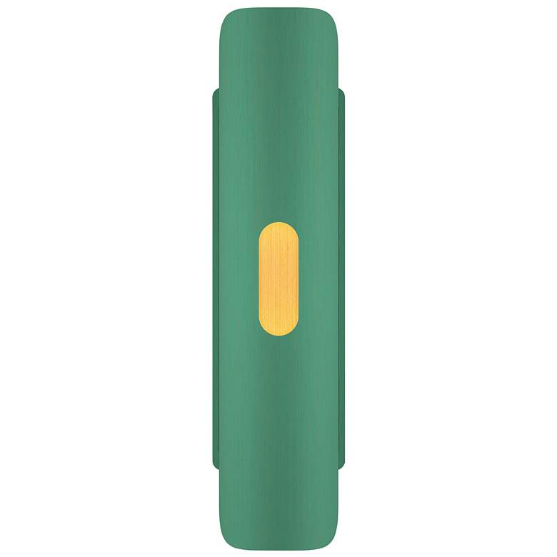 Image 1 Lupe 23.6" High Light Petrol WEP Light Collection Wall Sconce